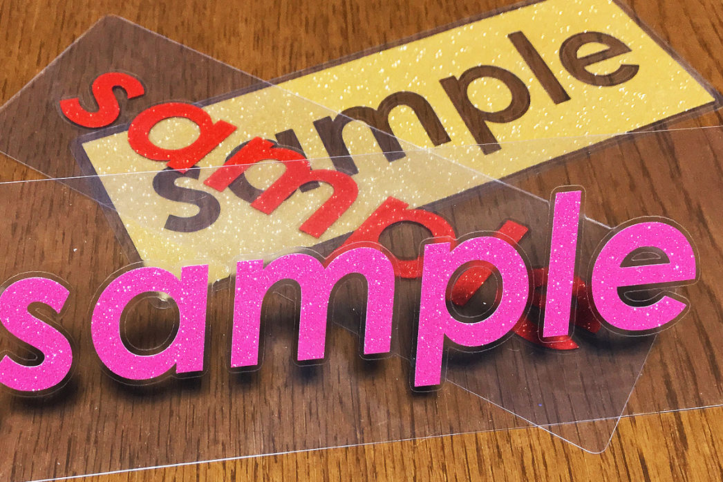 腕章ケース用文字プレート