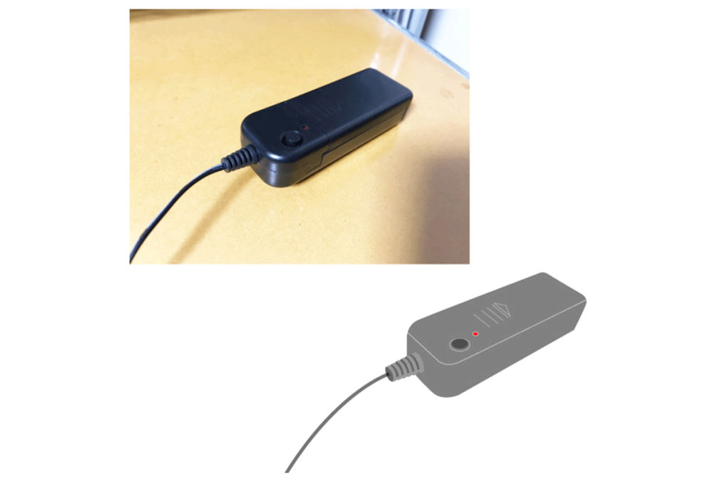 商品写真を説明書用のイラストにする