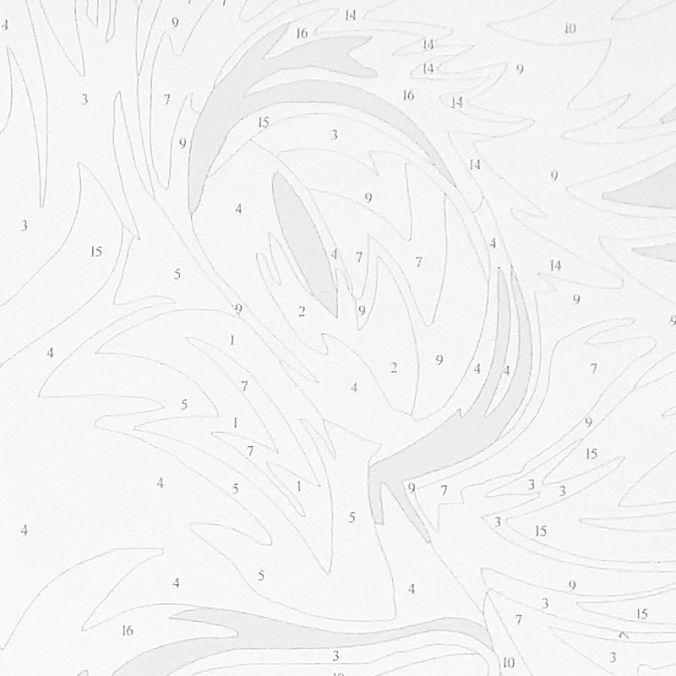 下地の絵に合わせて塗るキット